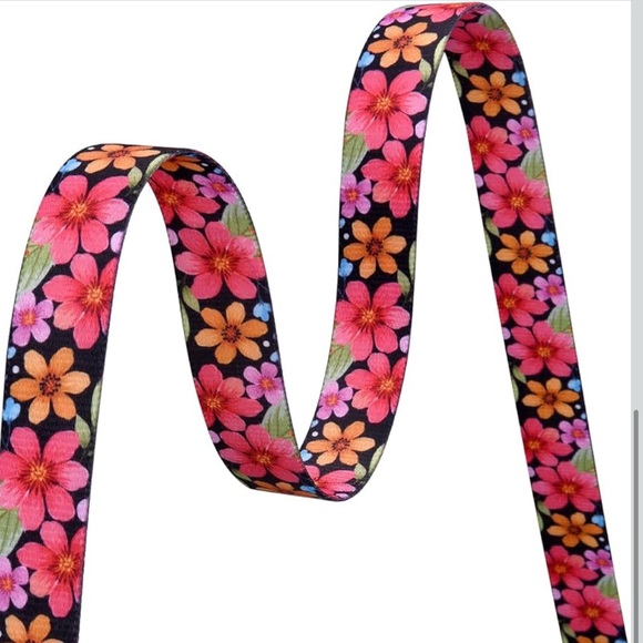 Extra Small Floral Pet Collar - Picture 3 of 4